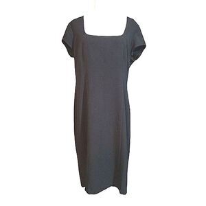 Shape Fx Shapewear Sheath Black Dress Size 18